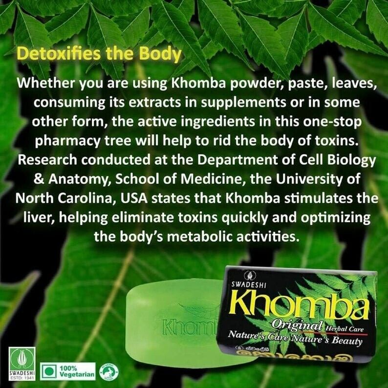 Neem Original Soap | Kohomba soap | Ayurvedic Herbal Care | 100% Natural Beauty