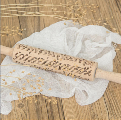 Musical Notes 3D Rolling Pin