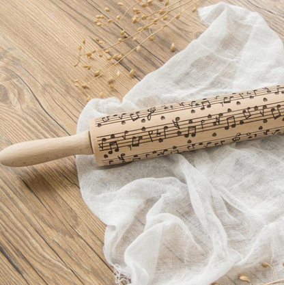 Musical Notes 3D Rolling Pin