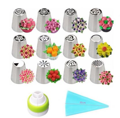 Russian Tulip Icing Nozzle Set