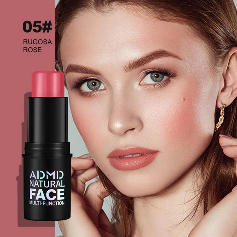 Contour Stick, Blush Stick, Highlight Stick, Shape Facial Contour, Brighten Light Color-Producing Makeup for Beginners