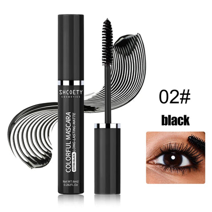 Long-lasting Waterproof Mascara, Anti-fouling for Full Eyelashes, Festival and Stage Makeup, Smudge Proof Volume Boost