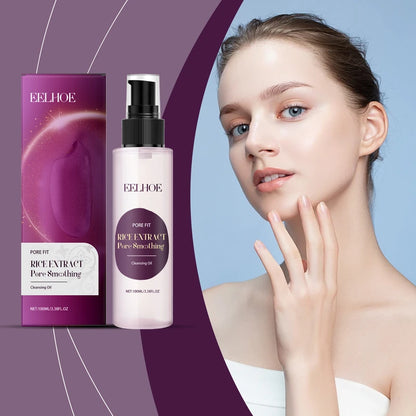 Gentle Makeup Remover Oil For Face Eyes Lips, Easy Emulsify, Deep Cleansing Pores Moisturize Skin Remains Soft Smooth