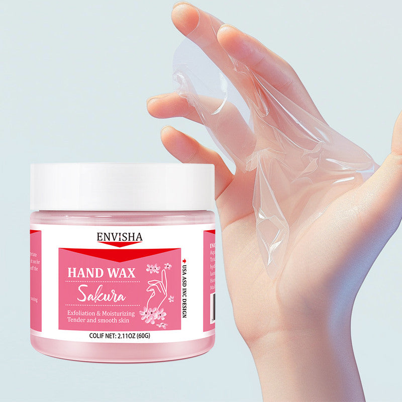 Sakura Honey Beauty Health Skin Care Hand Mask Deep Hydration Moisturizing, Whitening Exfoliating, Remove Dead Skin