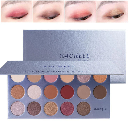 17 Colors Eye Shadow Palette Cosmetic Makeup Shimmer Matte Eyeshadow Palette Beauty Set