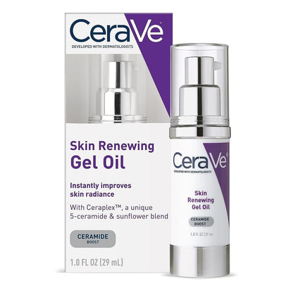 CeraVe Skin Renewing Gel Oil Face Moisturizer 1.0 oz